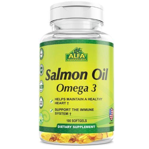 Capsulas Salmon Oil 100 unidades ALFA VITAMINS - Imagen principal