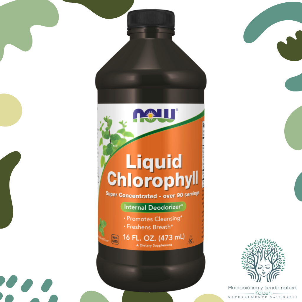 CLOROFILA MENTA 473ML NOW - Imagen principal