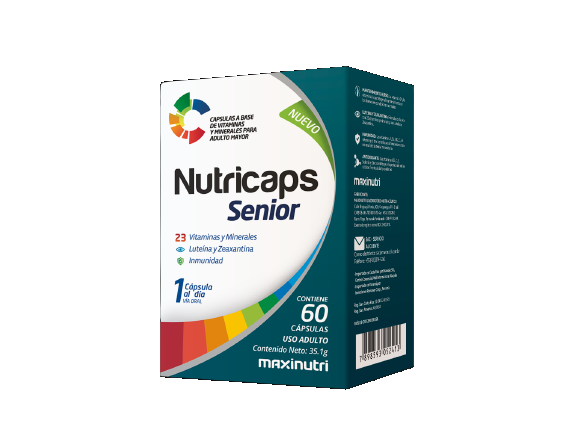 Capsulas Senior 60 unidades NUTRICAPS - Imagen principal