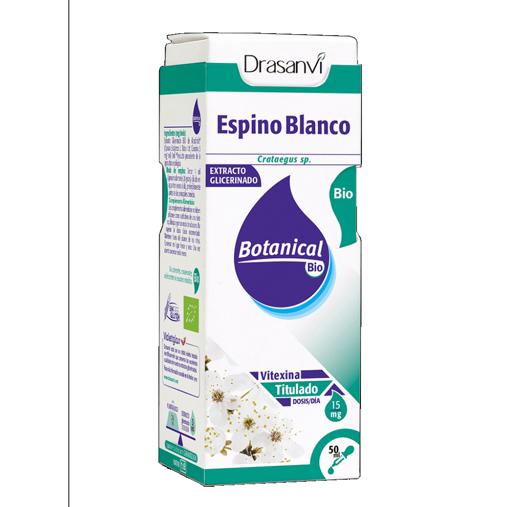 GOTAS ESPINO BLANCO BOTANICAL BIO 50ML DRASANVI - Imagen principal