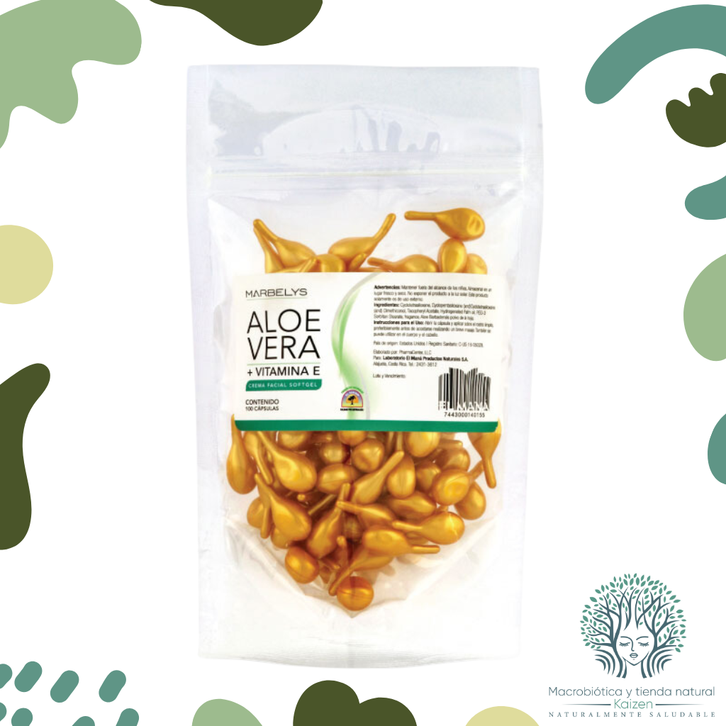 Ampollas Aloe Vera + Vitamina E 100 unidades MARBELYS
