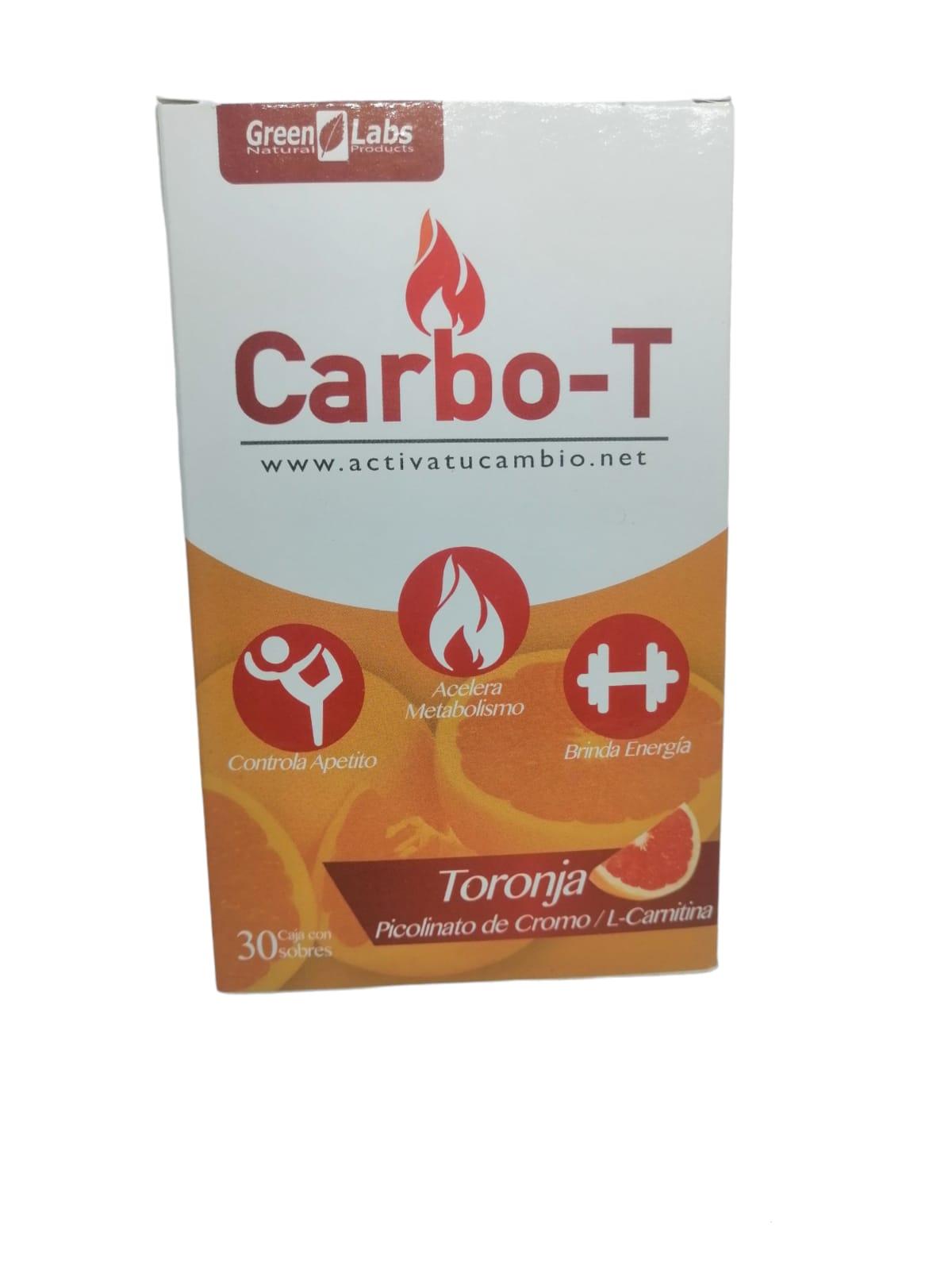 Bebida Carbo T 30 sobres Green Labs  - Imagen principal