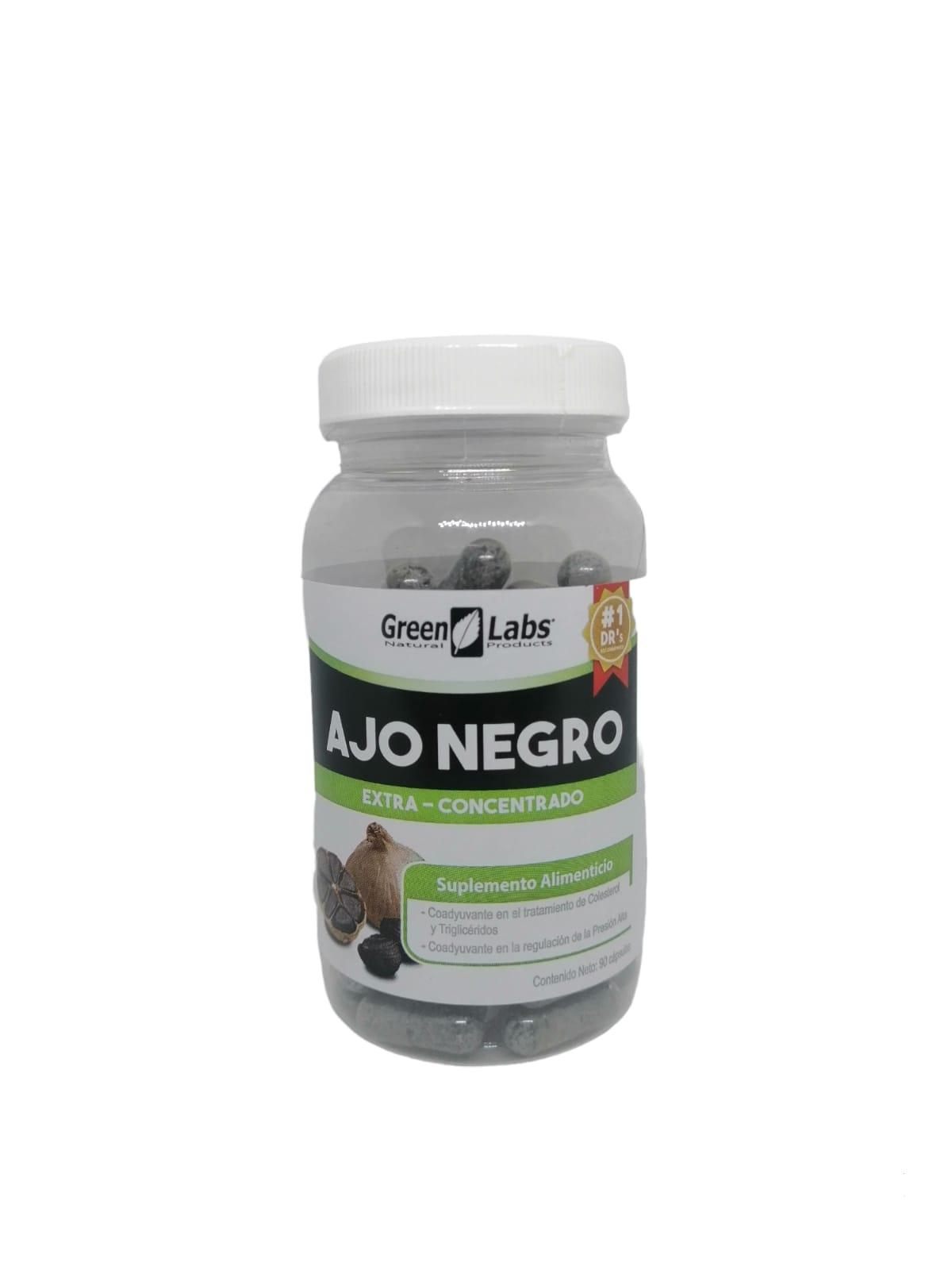 Capsulas Ajo Negro 90 unidades Green Labs