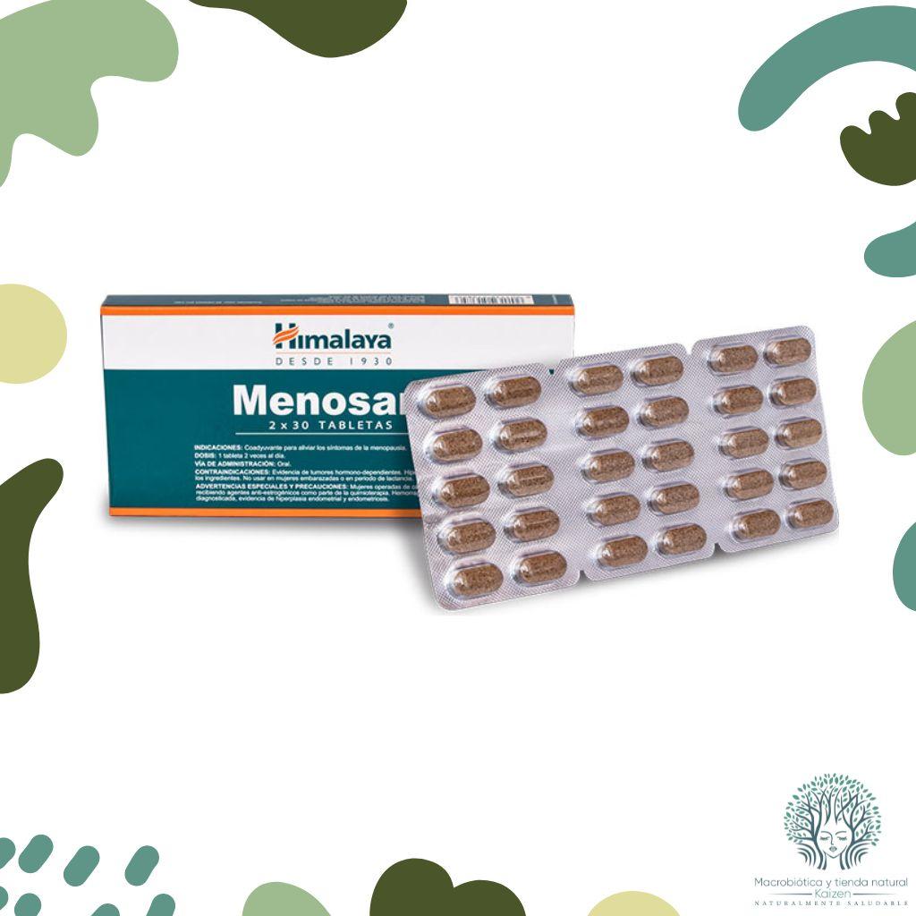 Capsulas Menosan fitoestrogenos 60 unidades HIMALAYA