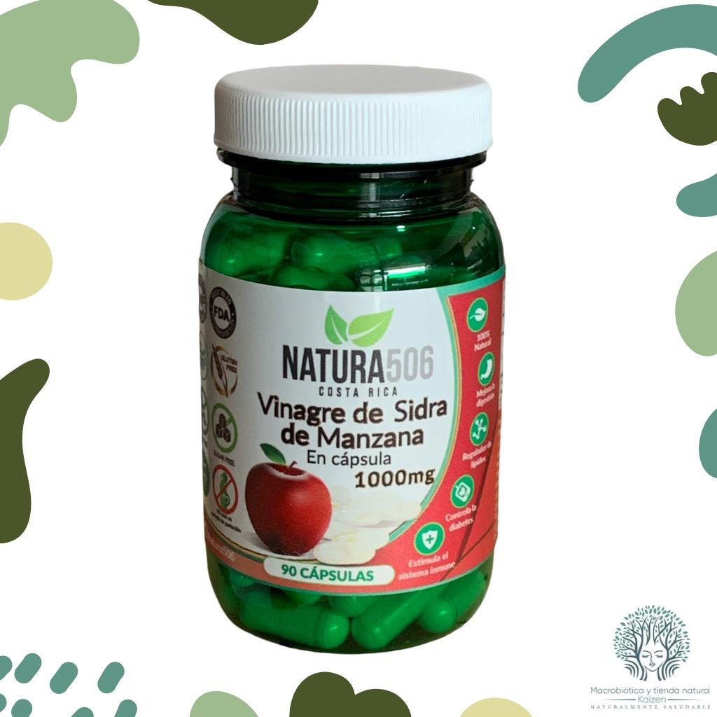 Capsulas Vinagre Manzana 90 unidades NATURA506