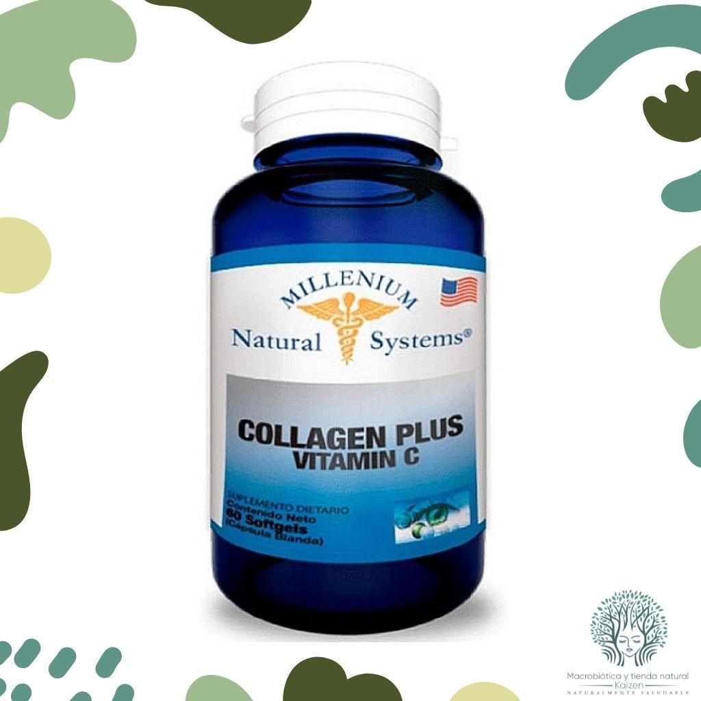 Capsulas Colageno Plus con Vitamina C 60 unidades MILLENIUM - Imagen principal