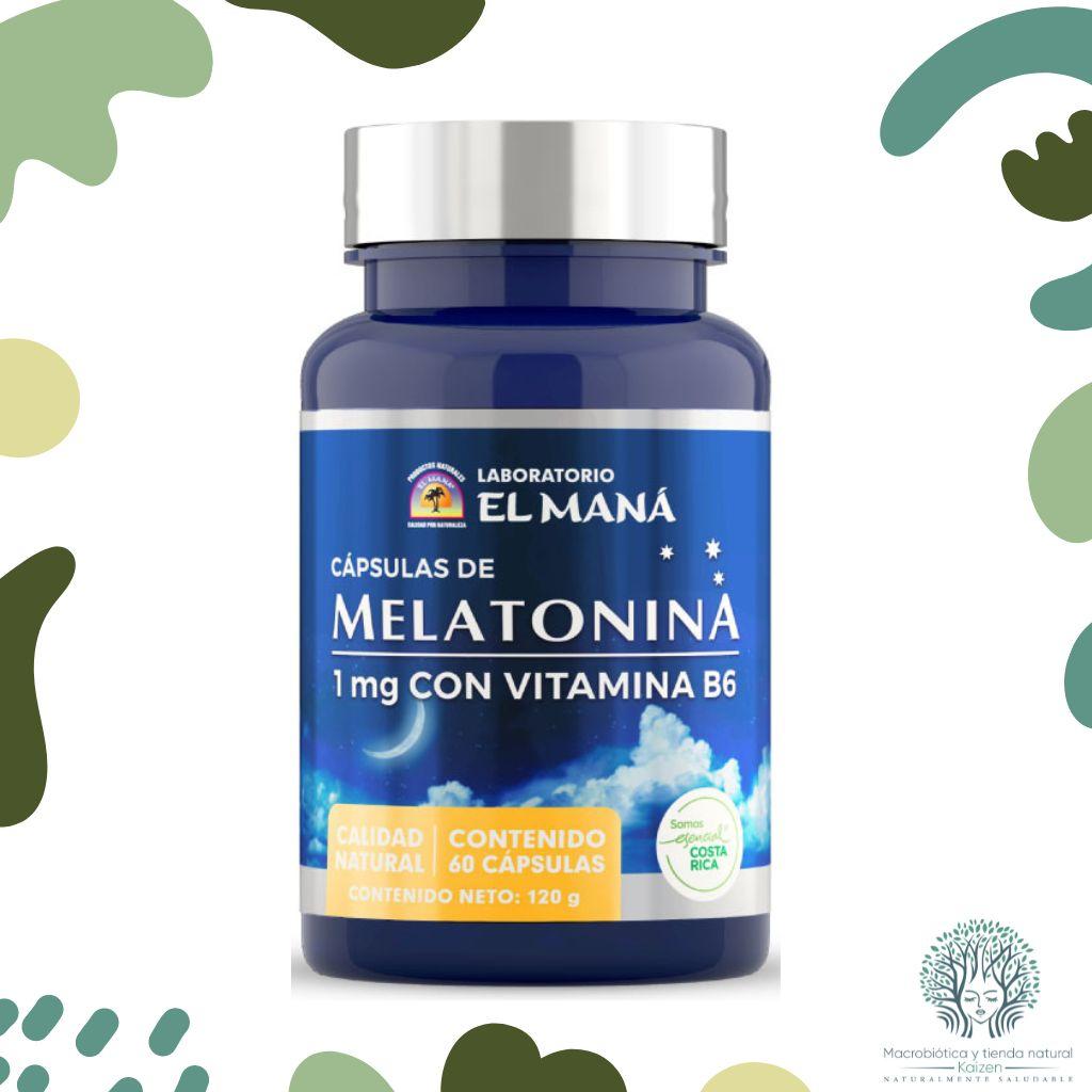 Capsulas Melatonina 60 unidades MANA