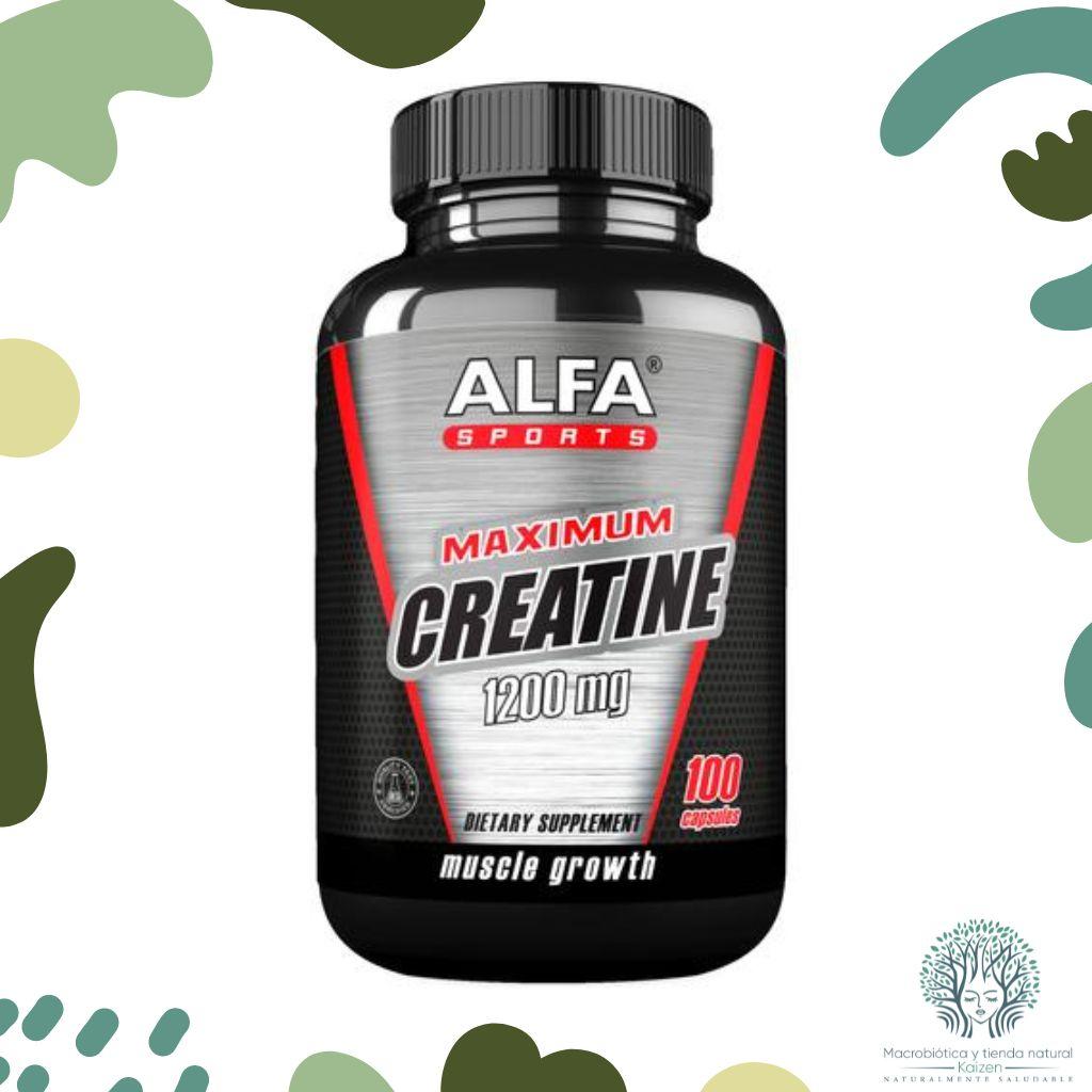 Capsulas Creatina 100 unidades ALFA SPORT - Imagen principal