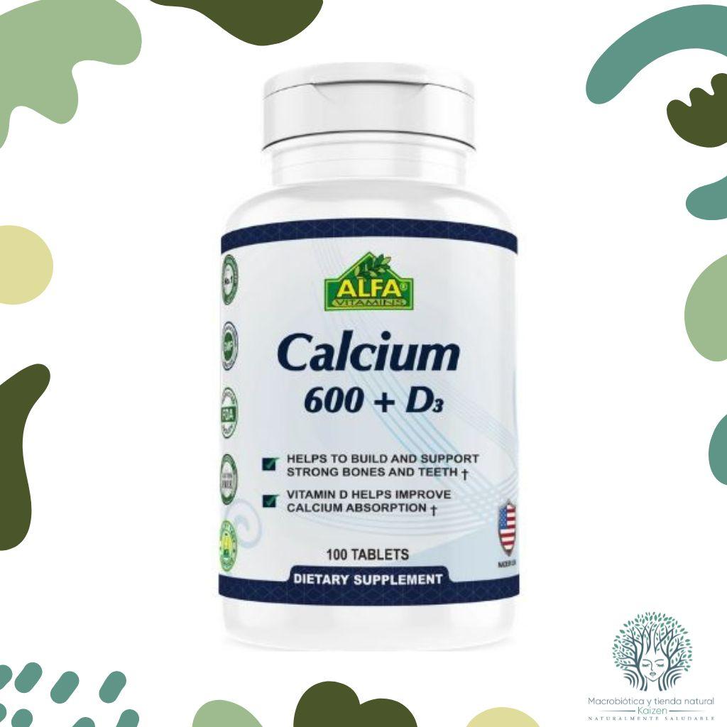 Capsulas Calcio 100 unidades ALFA VITAMINS - Imagen principal