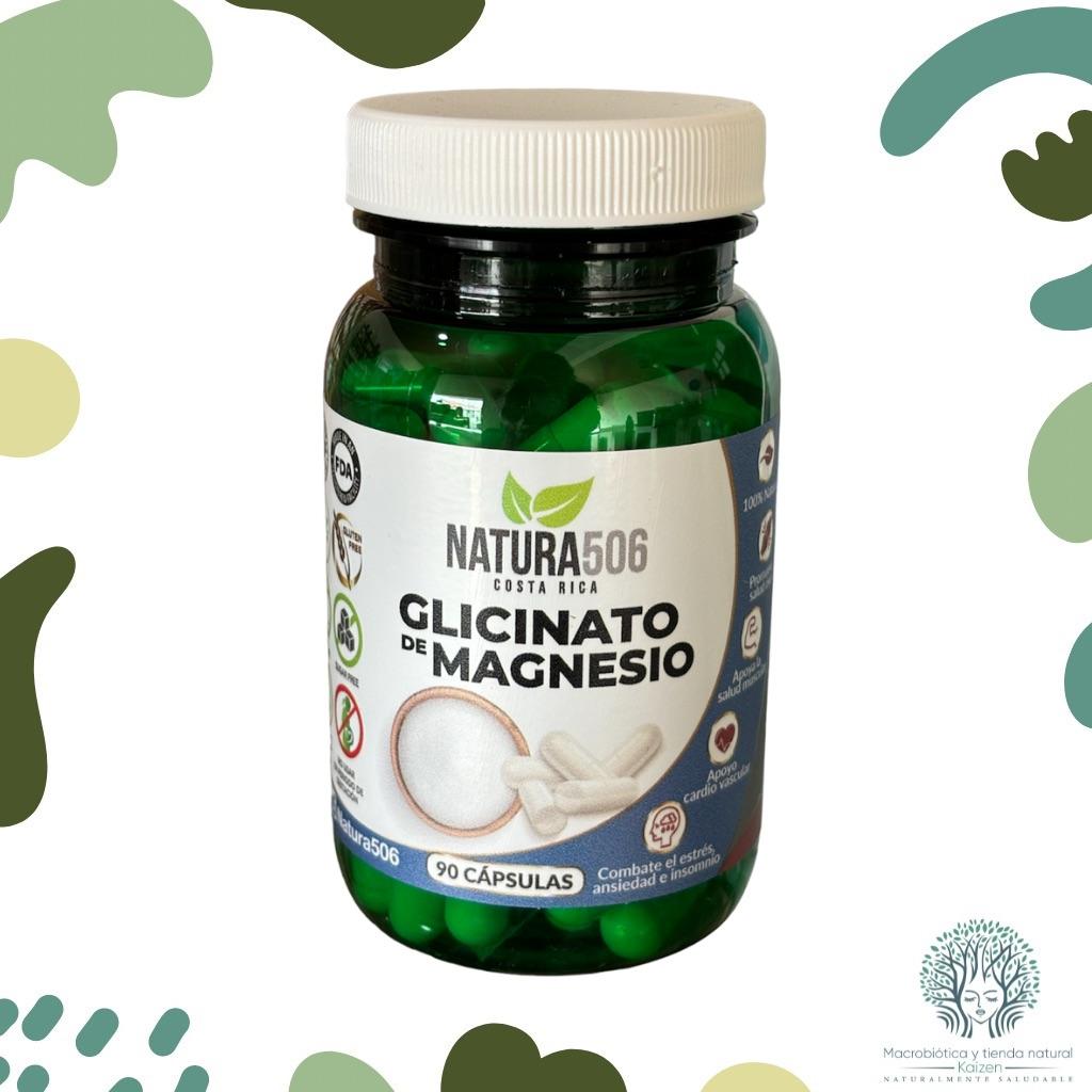 Capsulas Glicinato Magnesio 90 unidades NATURA506