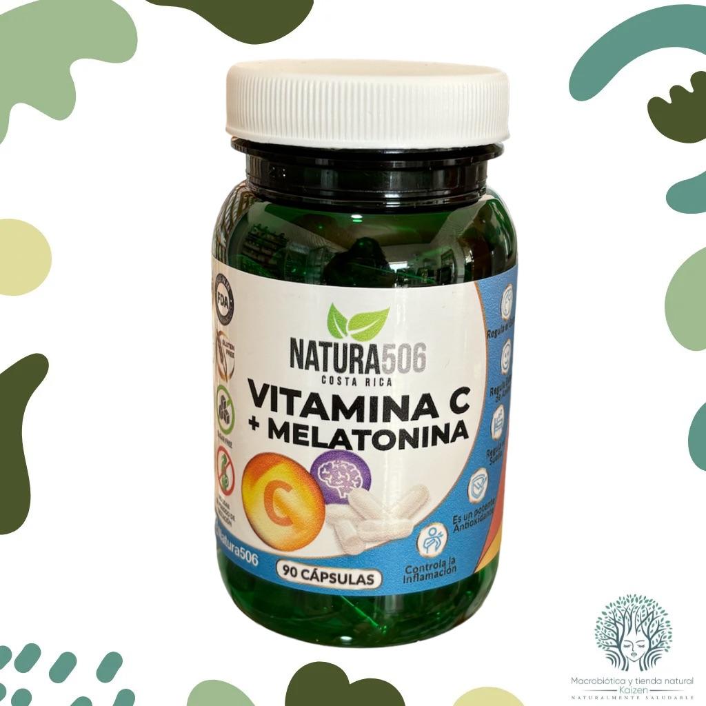 Capsulas Vitamina C Melatonina 90 unidades NATURA506 - Imagen principal