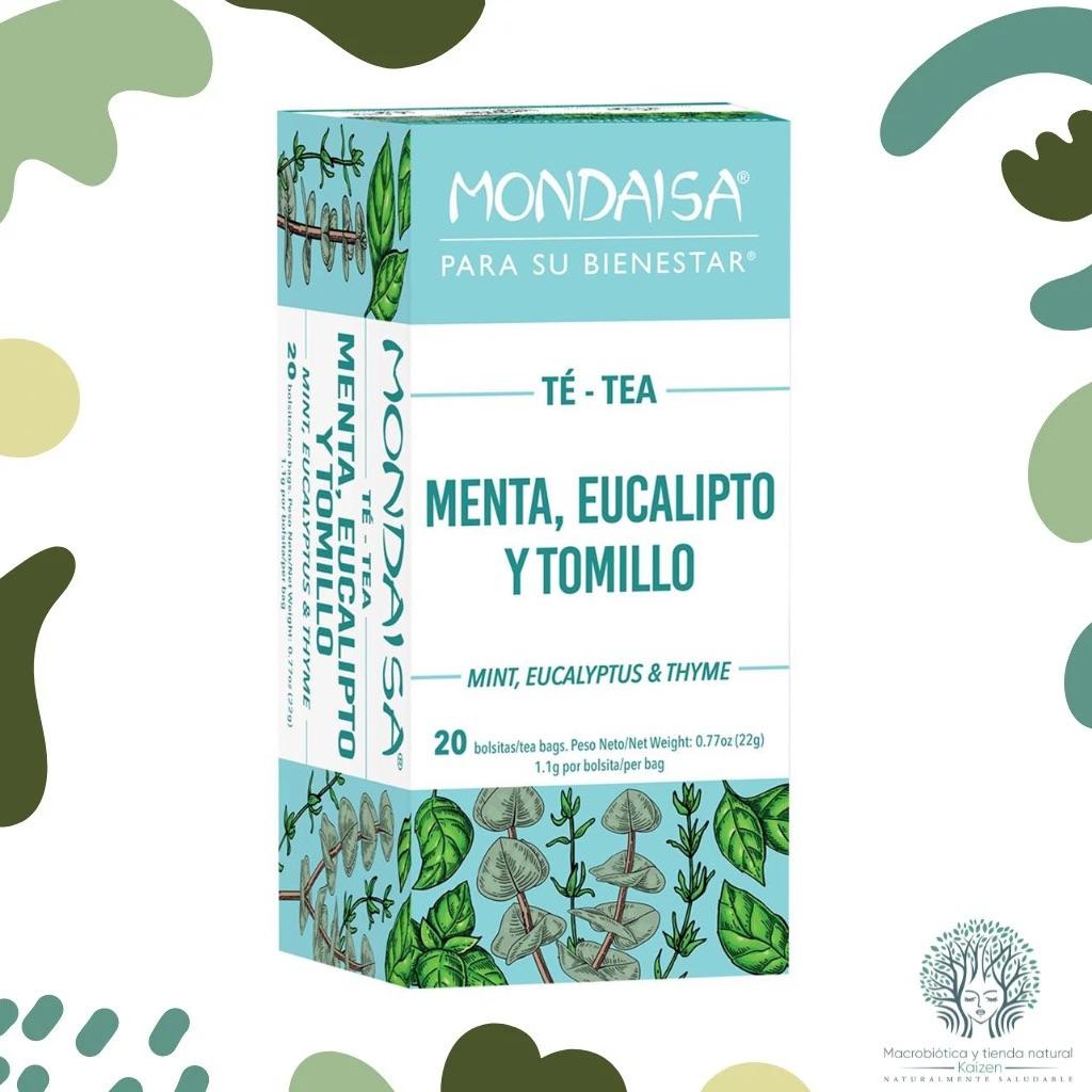 Te Menta Con Eucalipto 20 unidades MONDAISA - Imagen principal