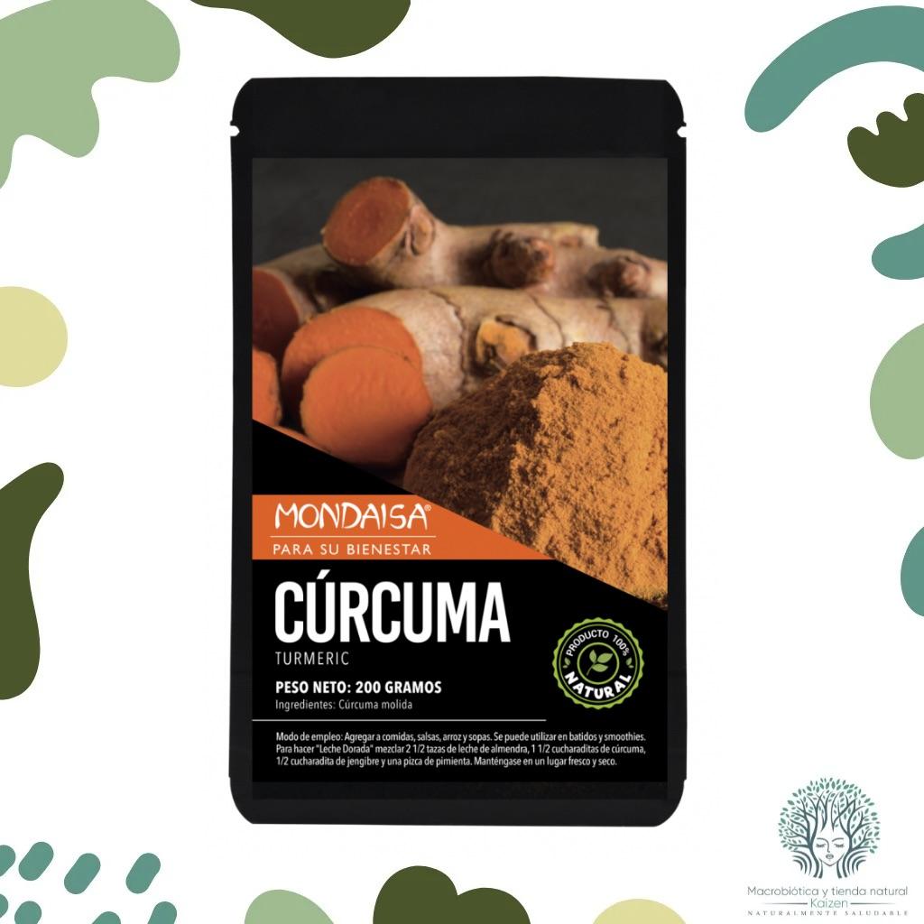 CURCUMA POLVO 200G MONDAISA