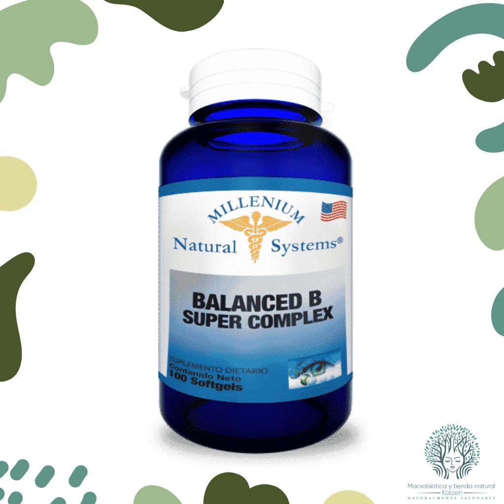 Capsulas  Complejo B Balance 100 unidades MILLENIUM - Imagen principal