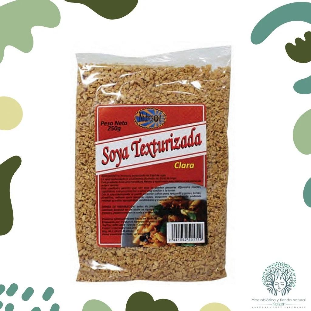 SOYA TEXTURIZADA FINA CLARA 250G NUTRESOL - Imagen principal