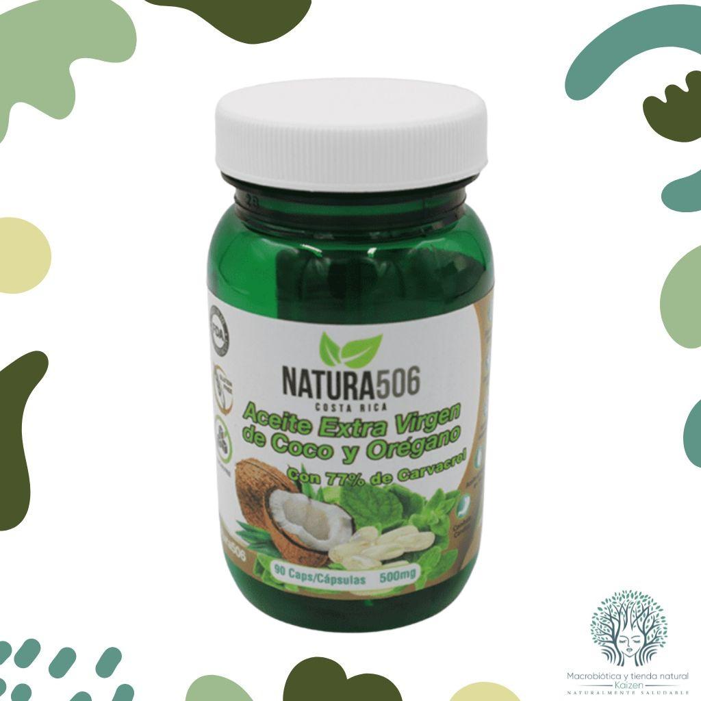 Capsulas Coco con Oregano 90 unidades NATURA506