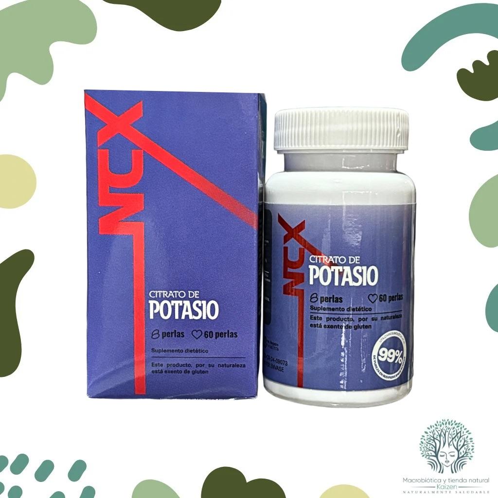 Capsulas Citrato de Potasio 60 unidades NUTRICOSMEX - Imagen principal