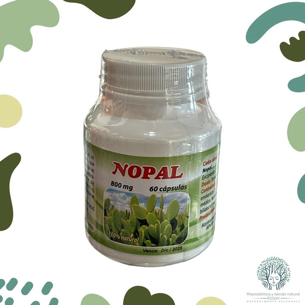 Capsulas de Nopal 60 unidades TESORO NATURAL - Imagen principal