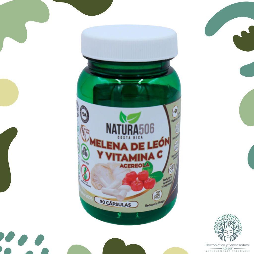Capsulas Melena de Leon con Vitamina C 90 unidades NATURA506 - Imagen principal