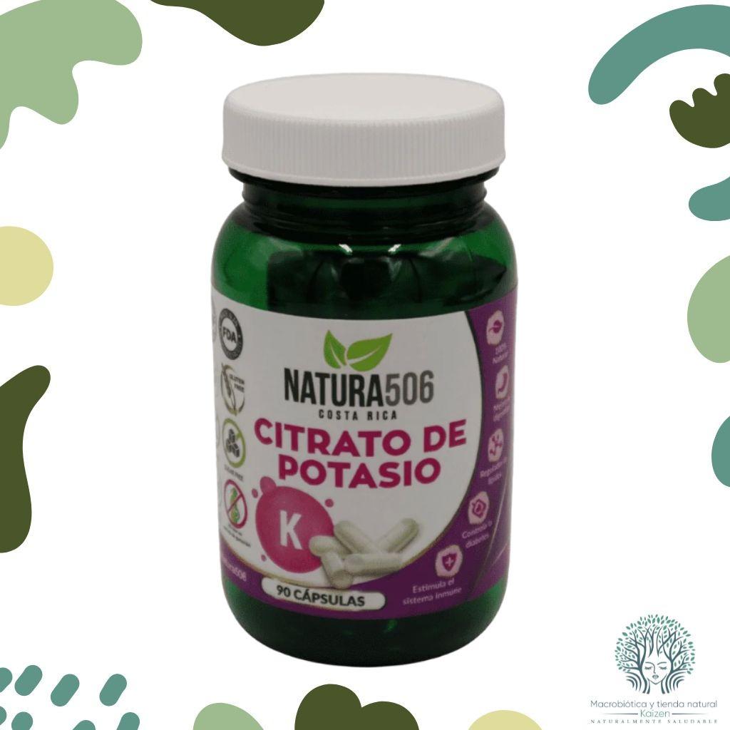 Capsulas Citrato de Potasio 90 unidades NATURA506