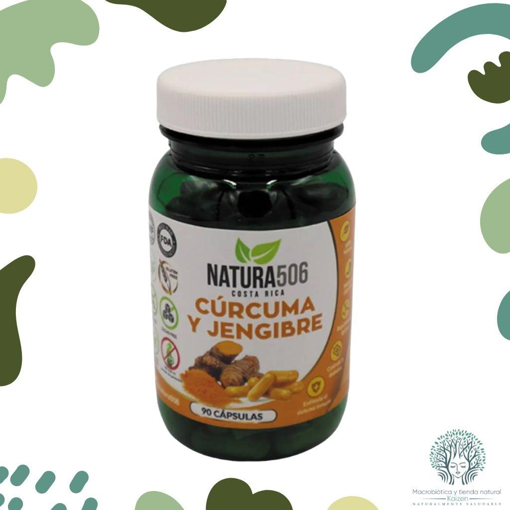 Capsulas Curcuma con Jengibre 90 unidades NATURA506 - Imagen principal