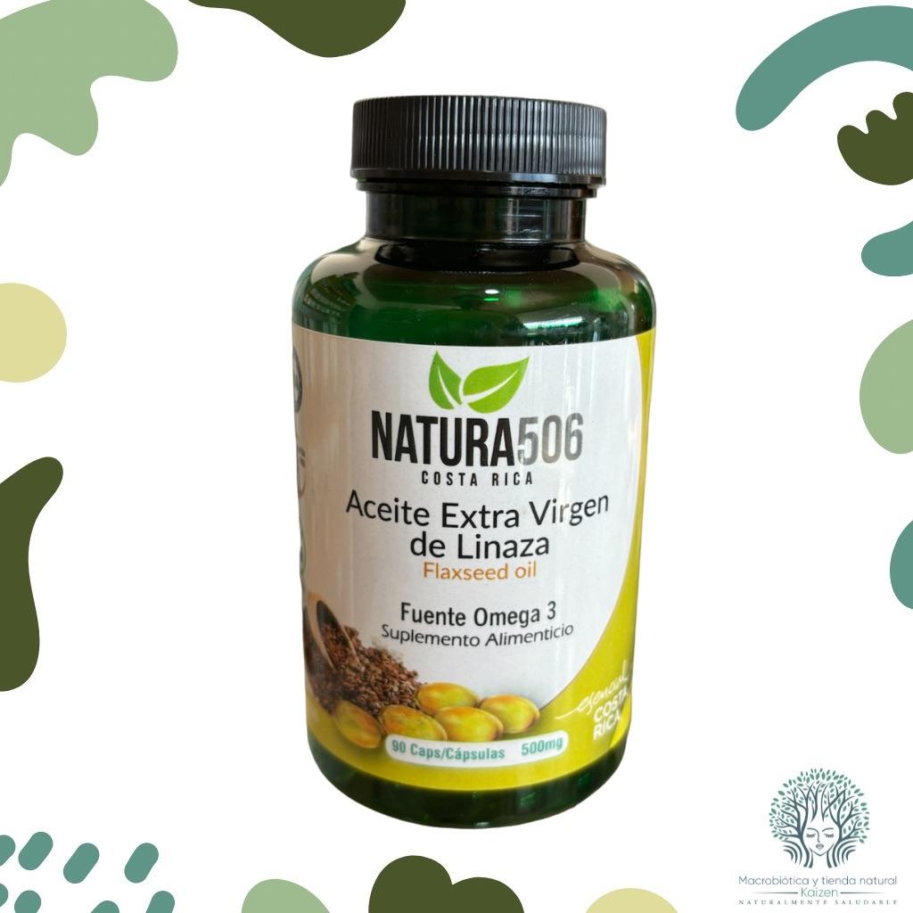 Capsulas Linaza Omega 3 90 unidades NATURA506 - Imagen principal