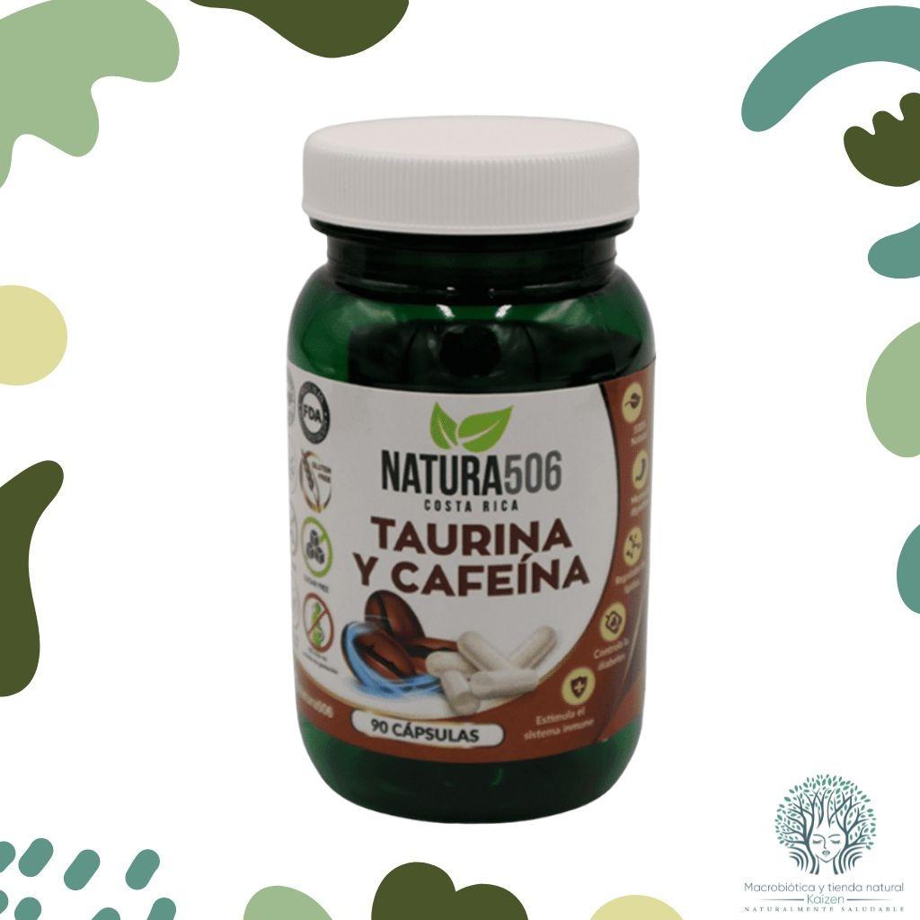 Capsulas Taurina Cafeina 90 unidades NATURA506 - Imagen principal