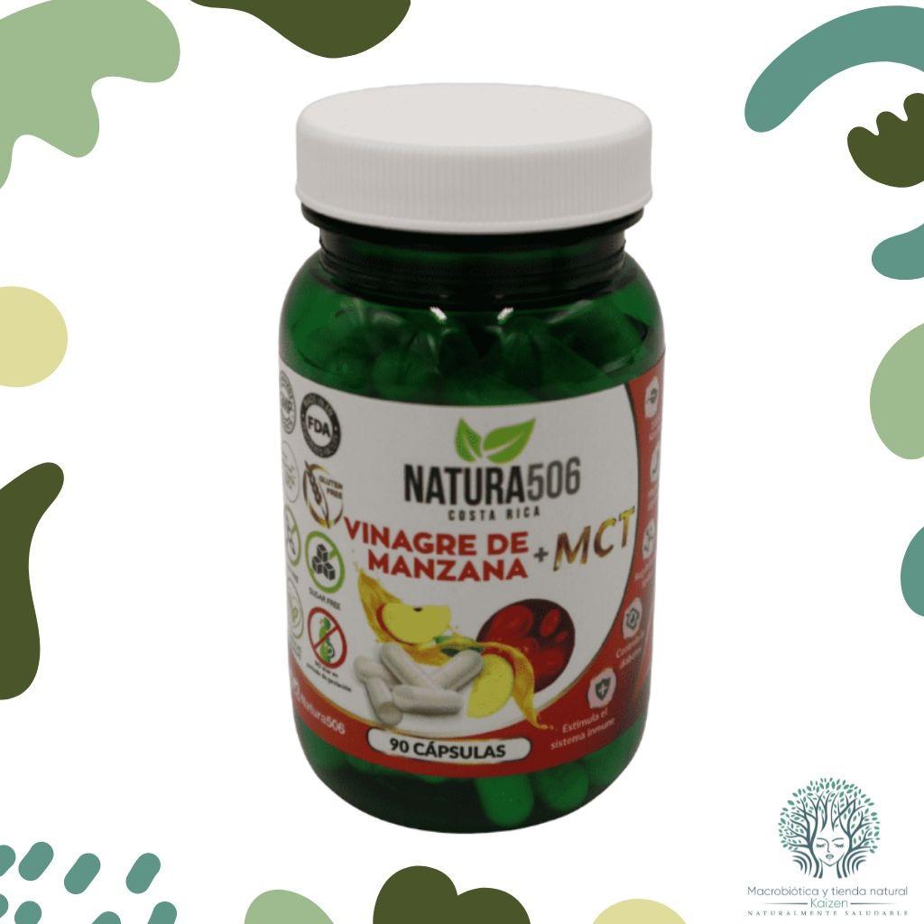 Capsulas Vinagre Manzana con MCT 90 unidades NATURA506