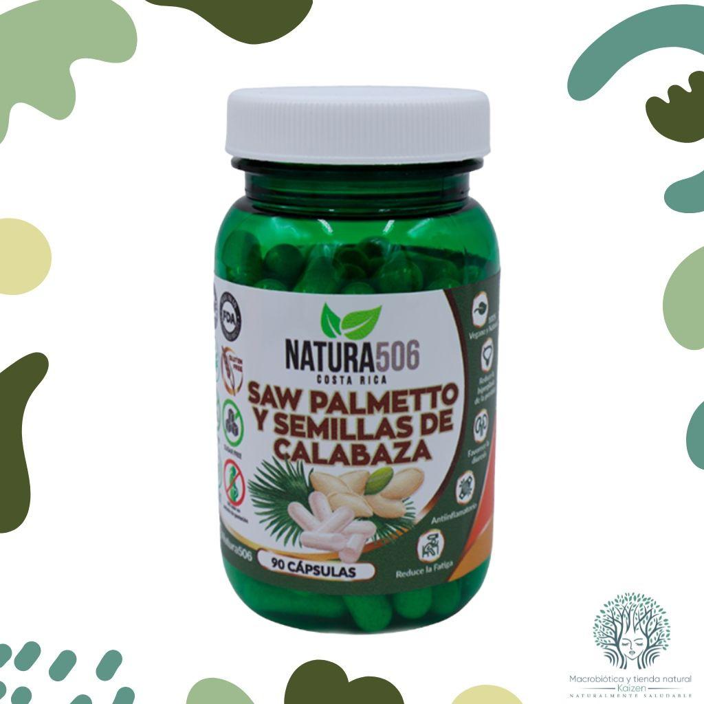Capsulas Saw Palmeto Calabaza 90 unidades NATURA506 - Imagen principal