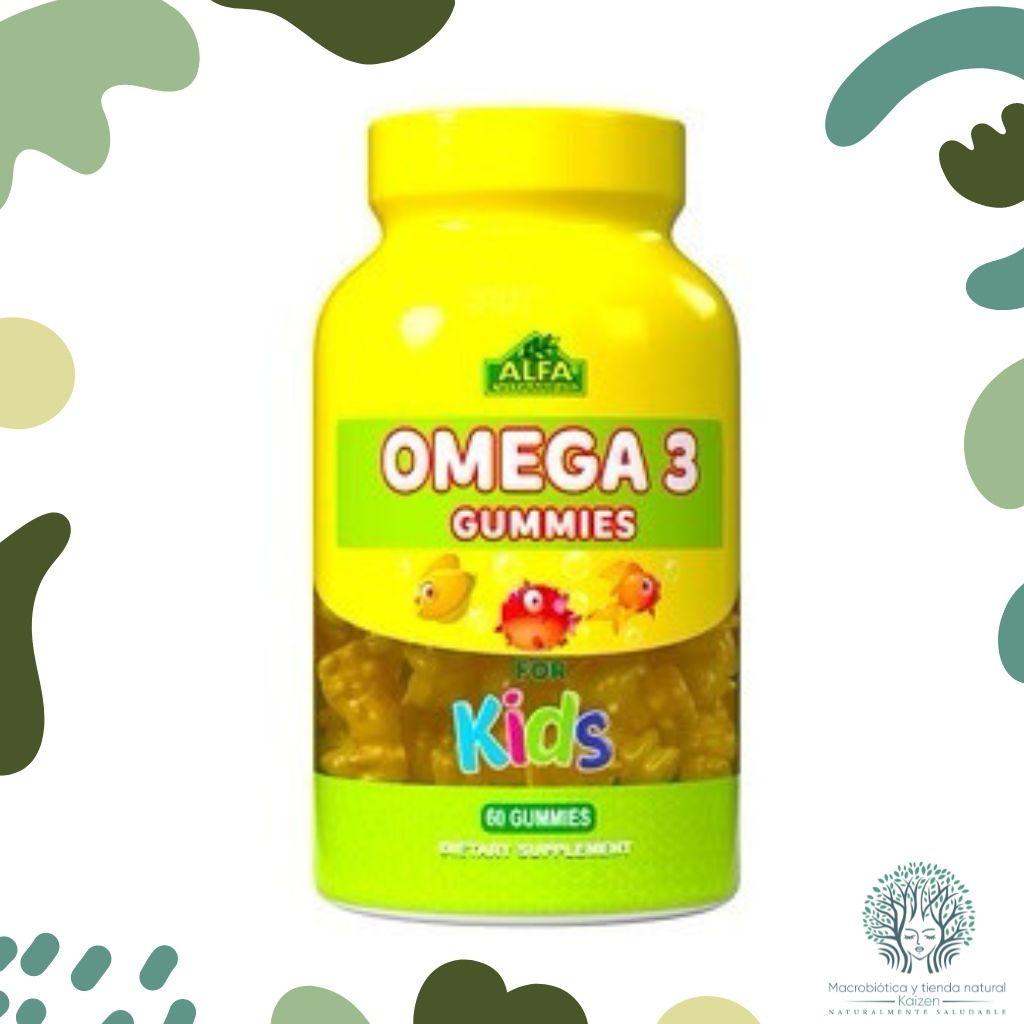 Gomita Omega 3 ni&ntilde;os 60 unidades ALFA VITAMINS - Imagen principal