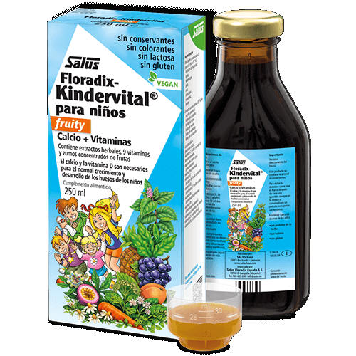 Kindervital Fruity 250ml SALUS - Imagen principal