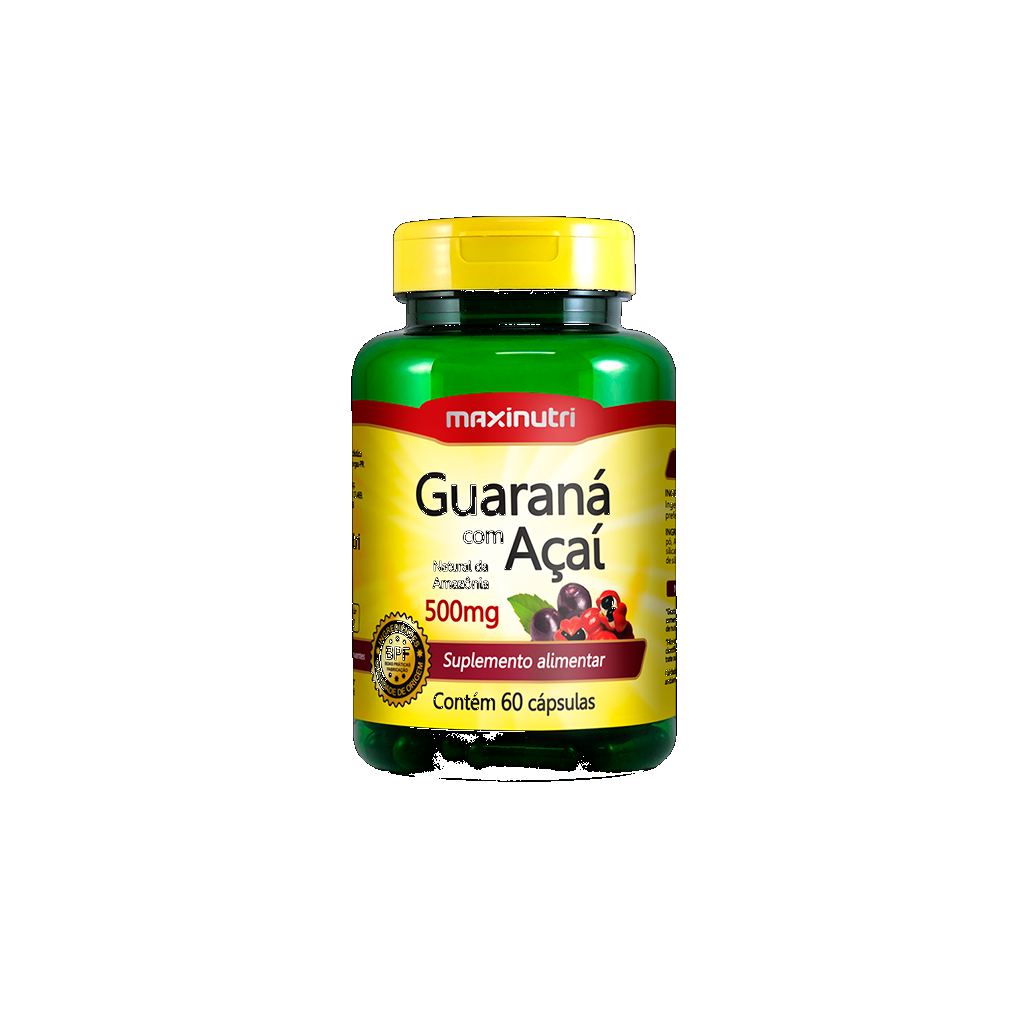 Capsulas Guarana Acai 60 unidades Maxinutri - Imagen principal