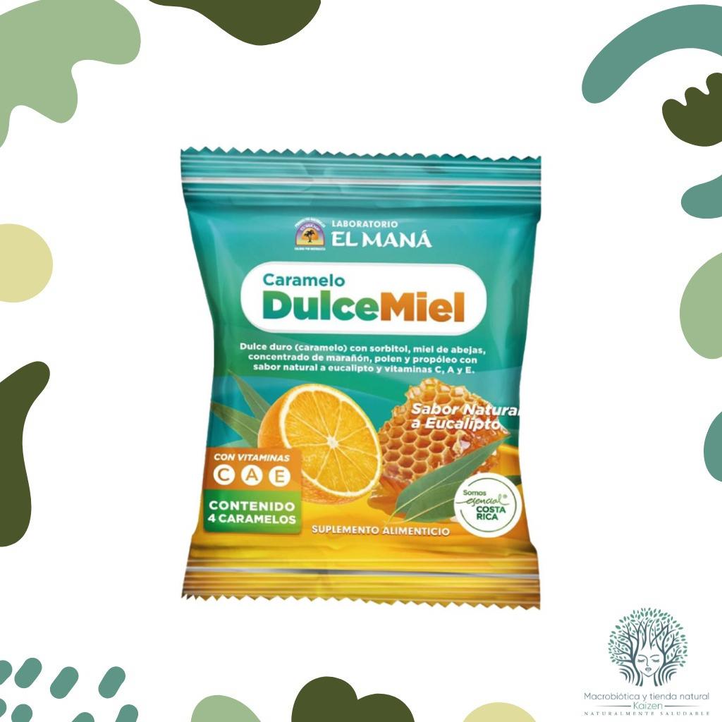 caramelo Dulce Miel 4 unidades MANA