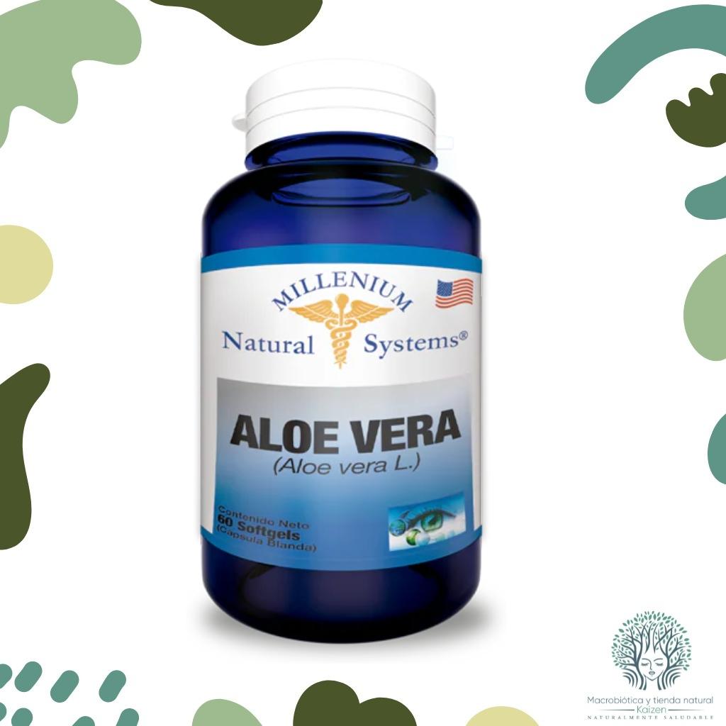Capsulas Aloe Vera 60 unidades MILLENIUM - Imagen principal