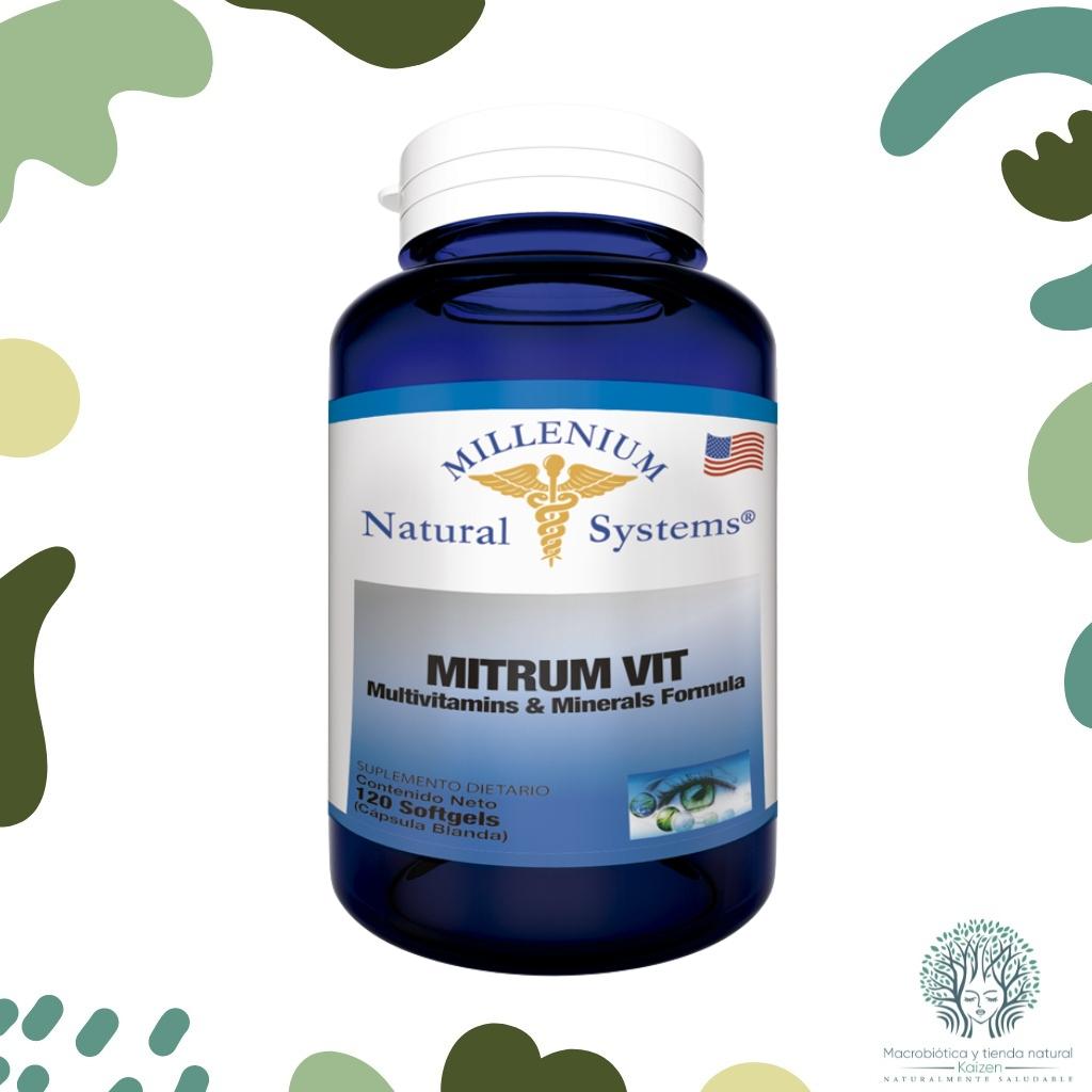 Capsulas Mitrum Vit 120 unidades MILLENIUM - Imagen principal