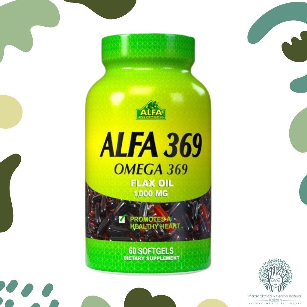 Capsulas Omega 369 100 unidades ALFA VITAMINS