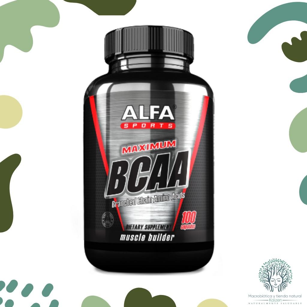 Capsulas BCAA 1000MG 60 unidades ALFA SPORT  - Imagen principal