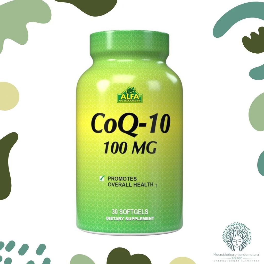 Capsulas Coenzimas Q10 30 unidades ALFA VITAMINS - Imagen principal
