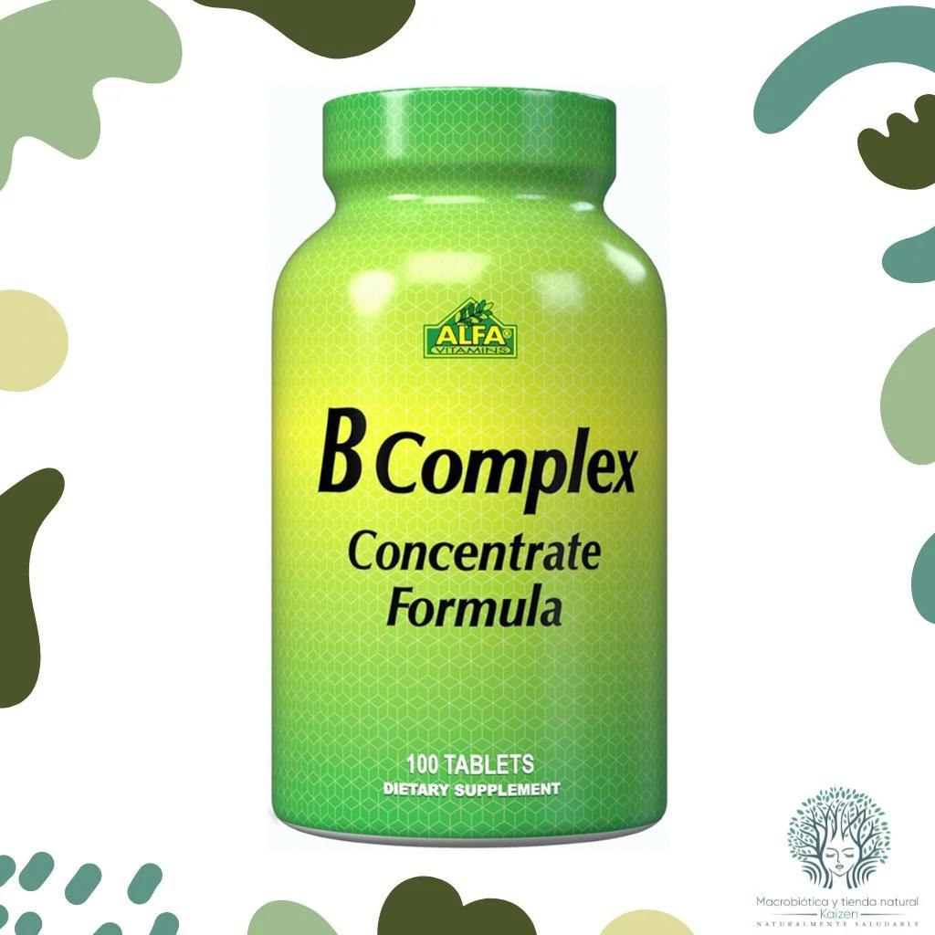 Capsulas Complejo B 100 unidades ALFA VITAMINS - Imagen principal