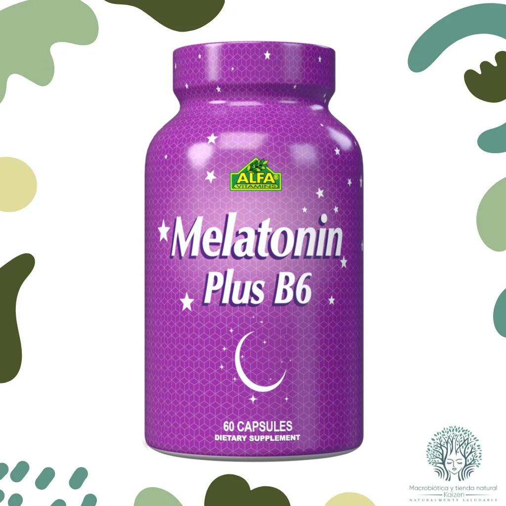 Capsulas Melatonina 60 unidades ALFA VITAMINS - Imagen principal
