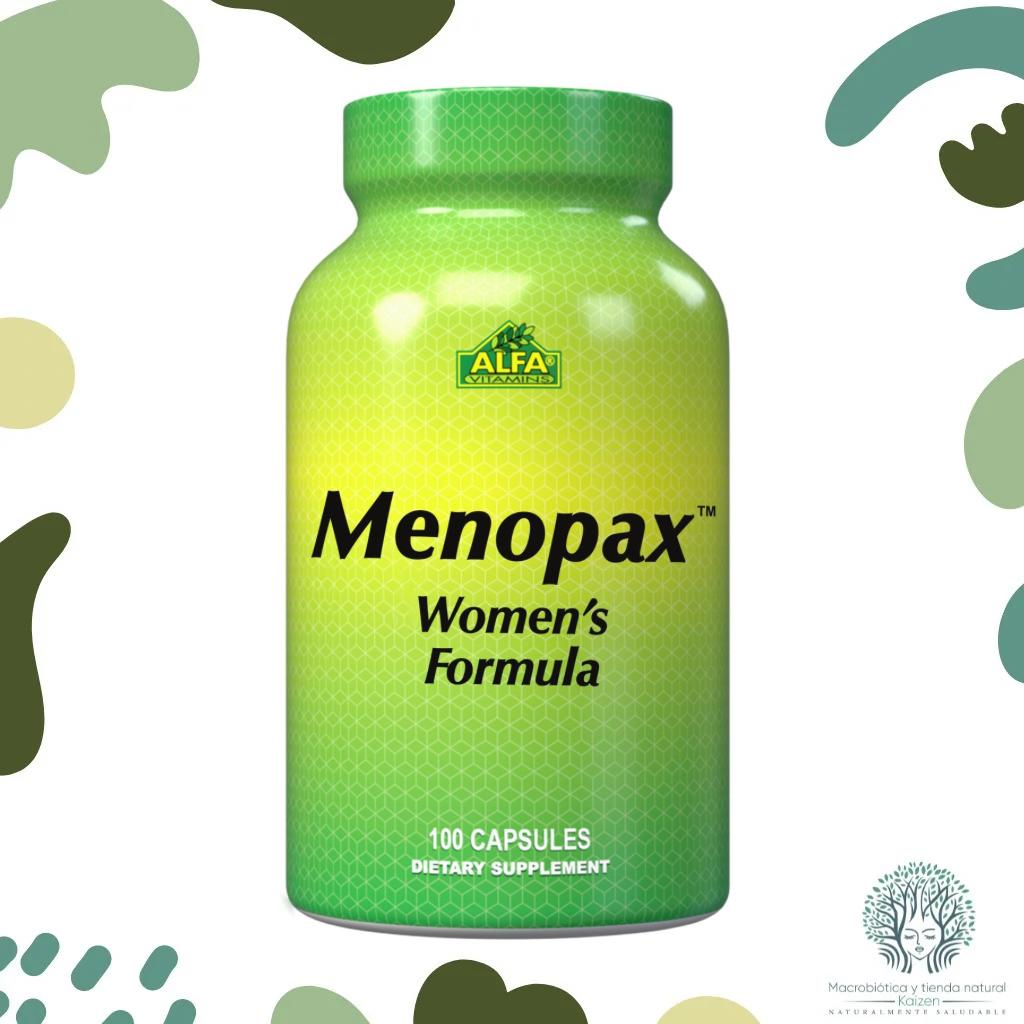 Capsulas Menopax 100 unidades ALFA VITAMINS