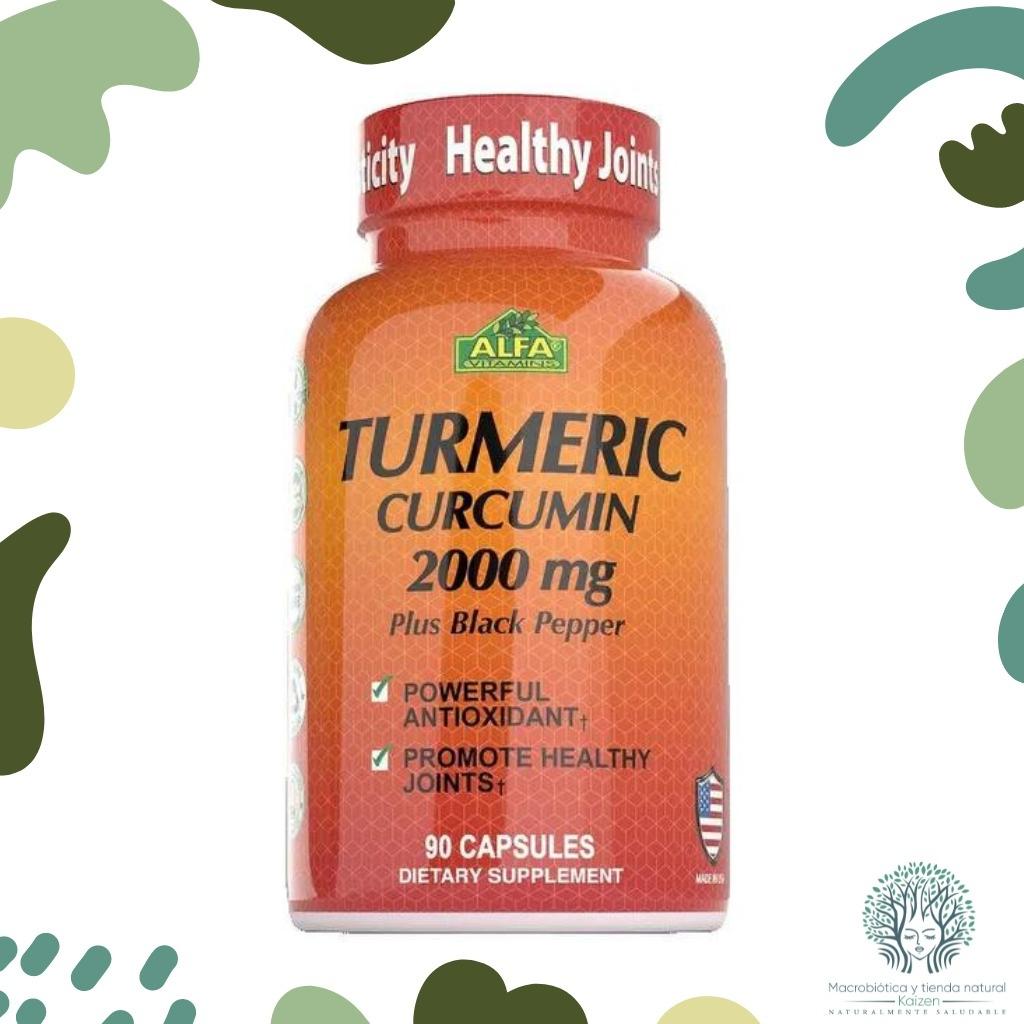 Capsulas Curcuma 90 unidades ALFA VITAMINS - Imagen principal