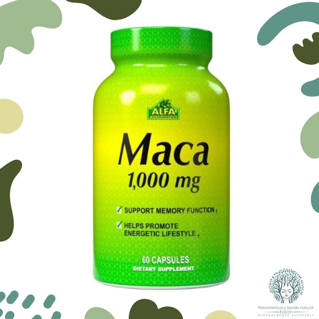 Capsulas Maca 60 unidades ALFA - Imagen principal