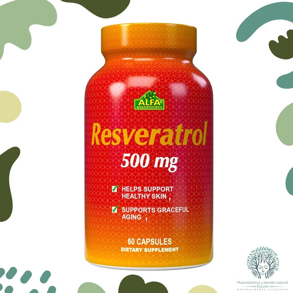 Capsulas Resveratrol 60 unidades ALFA - Imagen principal