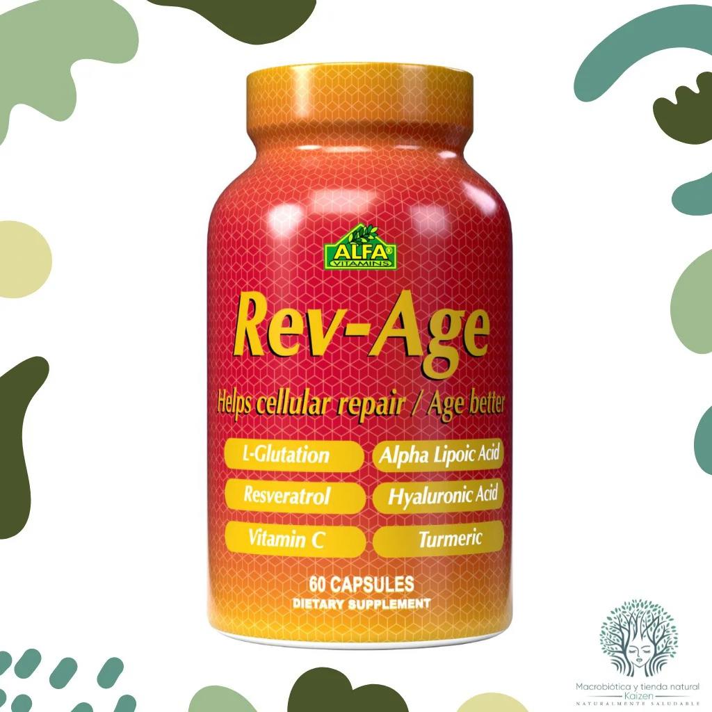 Capsulas REV AGE 60 unidades ALFA VITAMINS