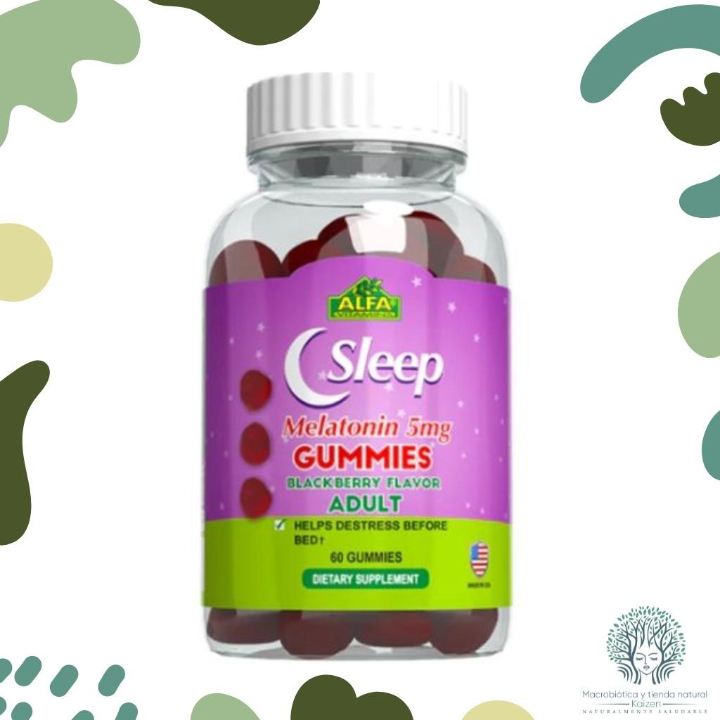 Gomita Melatonina 5mg 60 unidades ALFA VITAMINS