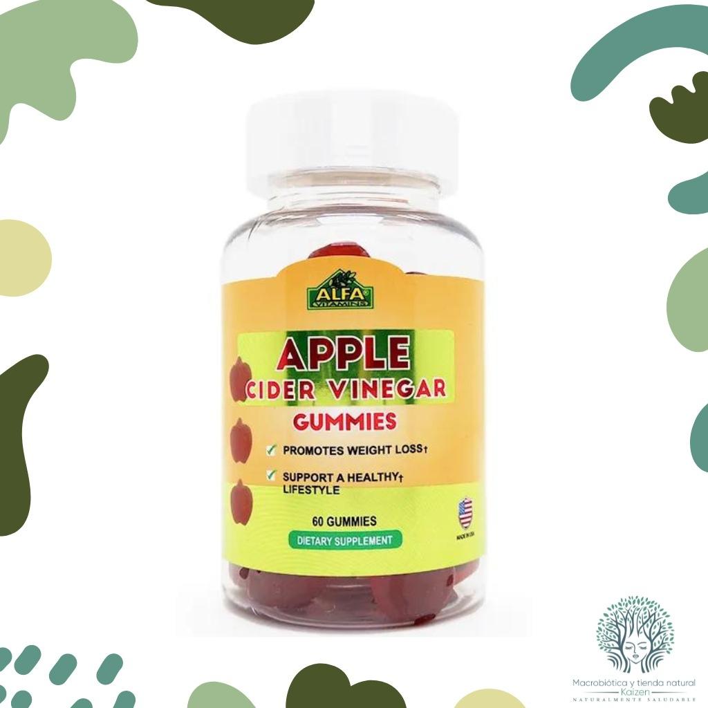Gomita Vinagre Manzana 60 unidades ALFA VITAMINS