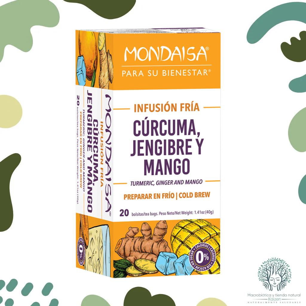 Te Curcuma jengibre 20 unidades MONDAISA - Imagen principal