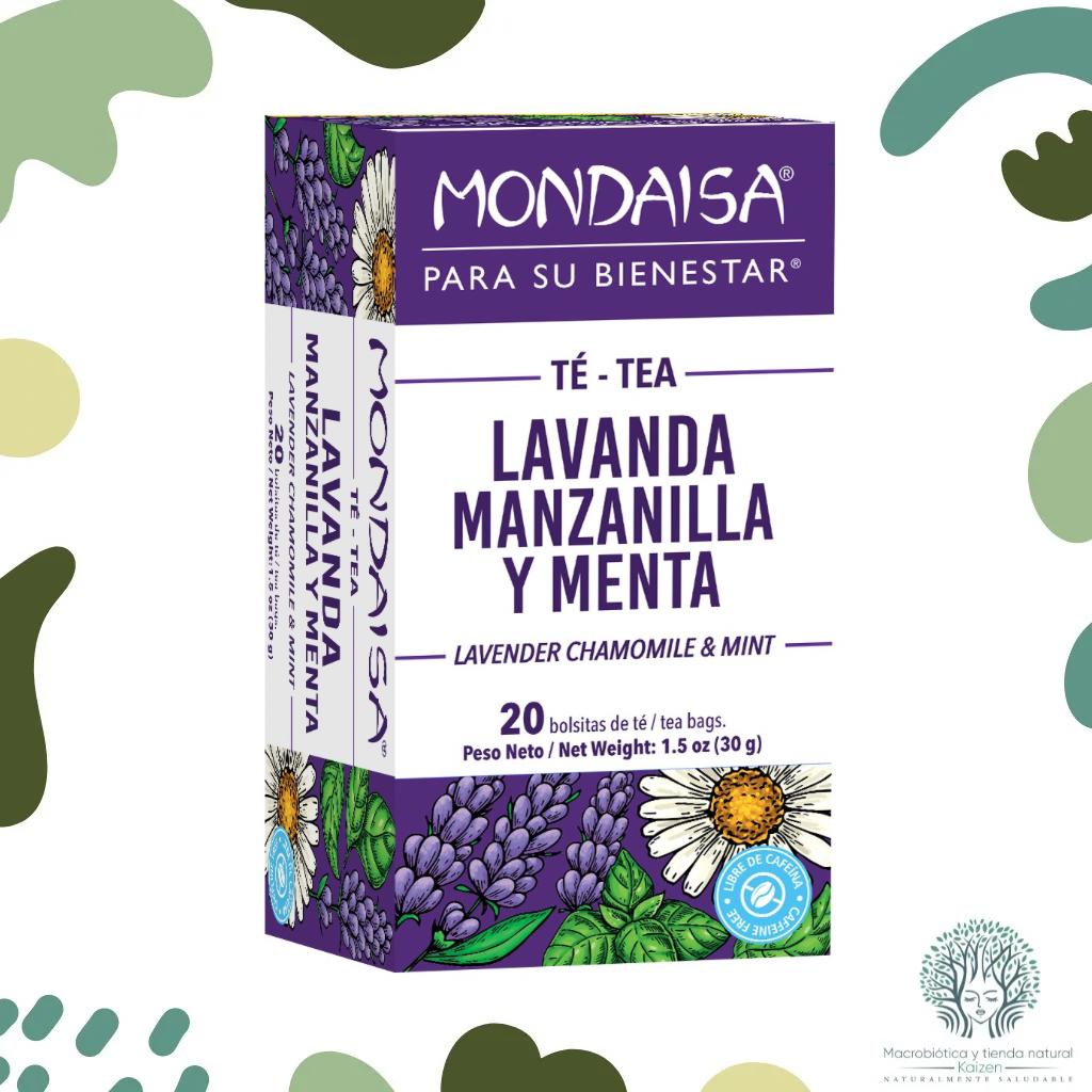 Te Lavanda Manzanilla Menta 20 unidades MONDAISA - Imagen principal