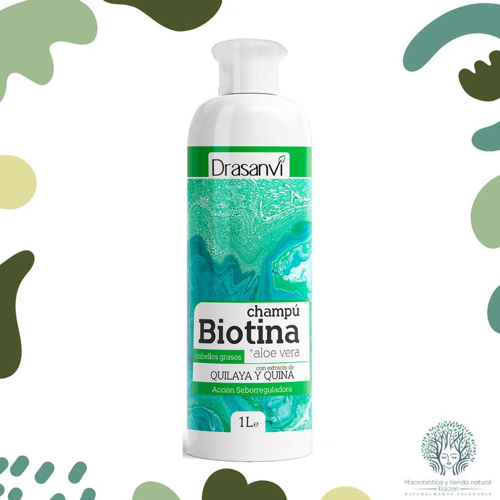SHAMPOO BIOTINA CABELLO GRASO 1L DRASANVI